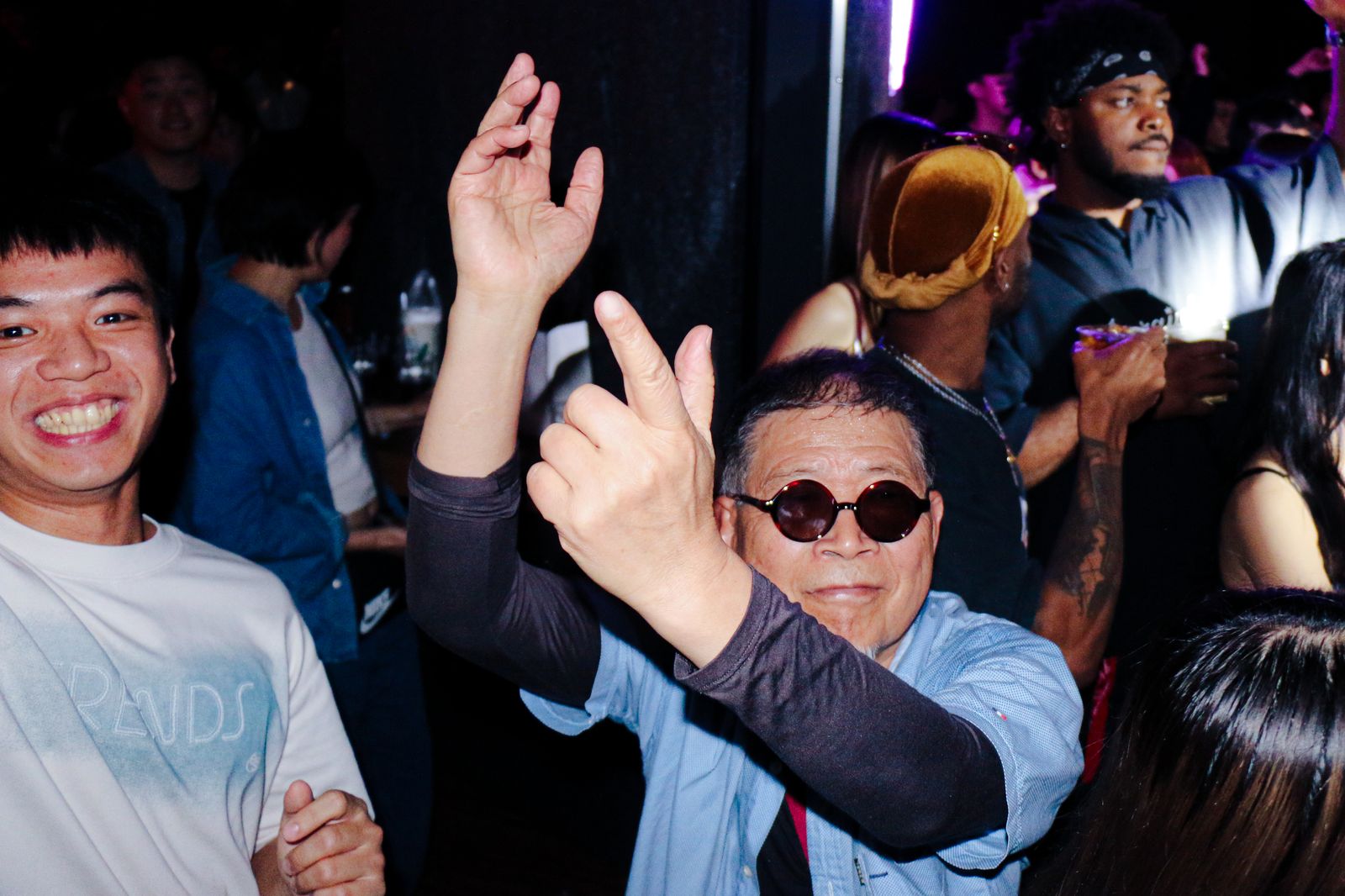 Dance floor momentum and vibrant lighting at Triangle Taipei